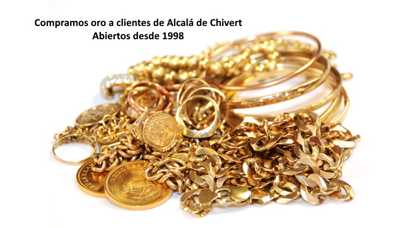 Compramos oro en Alcalá de Chivert